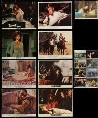 2m371 LOT OF 17 COLOR 8X10 STILLS '60s-70s great scenes from a variety of different movies!