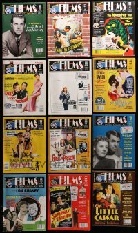 2m153 LOT OF 12 FILMS OF THE GOLDEN AGE MAGAZINES '07-13 filled with great movie images & info!