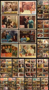 2m203 LOT OF 132 1940S LOBBY CARDS '40s incomplete sets from a variety of different movies!