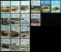 2m155 LOT OF 16 PLYMOUTH BULLETIN MAGAZINES '90-97 filled with car images & info for collectors!