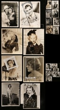2m352 LOT OF 22 8X10 STILLS '40s-60s great portraits from a variety of different movies!