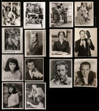 2m387 LOT OF 14 MOVIE AND TV 8X10 STILLS '30s-80s great portraits from a variety of movies!