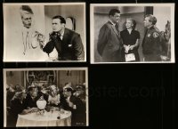 2m445 LOT OF 3 TRIMMED 7X10 STILLS '40s-50s great scenes from a variety of different movies!