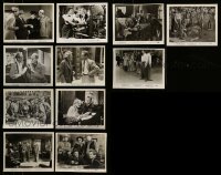 2m404 LOT OF 11 HOUSELEY STEVENSON 8X10 STILLS '40s-50s great scenes from a variety of movies!