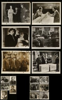 2m369 LOT OF 17 ONSLOW STEVENS 8X10 STILLS '30s-50s great scenes from a variety of movies!