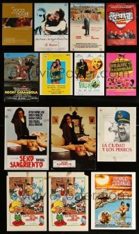 2m103 LOT OF 14 SPANISH LOBBY CARDS & SMALL POSTERS '60s-90s images from a variety of movies!