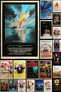 2m272 LOT OF 33 FOLDED ONE-SHEETS '70s-80s great images from a variety of different movies!