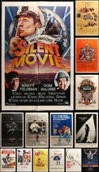 2m289 LOT OF 16 FOLDED ONE-SHEETS '70s-90s great images from a variety of different movies!