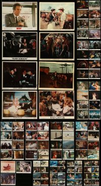 2m303 LOT OF 107 MINI LOBBY CARDS '50s-80s great scenes from a variety of different movies!