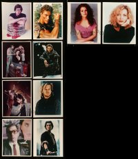 2m516 LOT OF 10 REPRO COLOR 8X10 PHOTOS '80s great portraits from a variety of different movies!