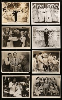 2m375 LOT OF 16 EDDIE CANTOR 8X10 STILLS '30s-50s great scenes from a variety of movies!