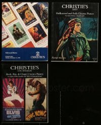 2m185 LOT OF 3 CHRISTIE'S AUCTION CATALOGS '90s filled with some of the best movie poster images!