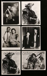 2m527 LOT OF 6 REPRO 8X10 PHOTOS '80s great scenes from a variety of different movies!
