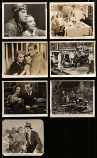 2m431 LOT OF 7 LOUISE CAMPBELL 8X10 STILLS '30s-40s great scenes from a variety of movies!