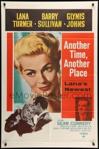 2p046 ANOTHER TIME ANOTHER PLACE 1sh '58 sexy Lana Turner has an affair with young Sean Connery!