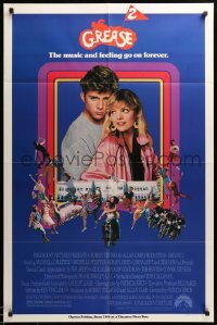 2p316 GREASE 2 advance 1sh '82 Michelle Pfeiffer in her first starring role, Maxwell Caulfield