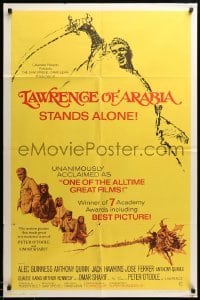 2p473 LAWRENCE OF ARABIA 1sh R70 David Lean classic, Peter O'Toole, Winner of 7 Academy Awards!