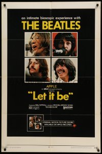 2p479 LET IT BE 1sh '70 The Beatles, John Lennon, Paul McCartney, Ringo Starr, George Harrison!