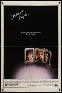 2p649 ORDINARY PEOPLE 1sh '80 Donald Sutherland, Mary Tyler Moore, directed by Robert Redford!