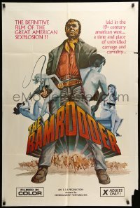 2p709 RAMRODDER 1sh '69 the definitive film of the Great American sexplosion, sexy western art!
