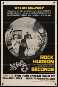 2p760 SECONDS 1sh '66 Rock Hudson buys himself a new life, John Frankenheimer!