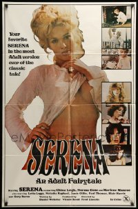 2p764 SERENA AN ADULT FAIRYTALE 1sh '79 sexy nearly topless Serena and cast, adult fairytale!