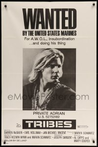 2p910 TRIBES 1sh '71 Jan-Michael Vincent is wanted by the United States Marines!