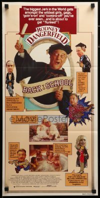 2r789 BACK TO SCHOOL Aust daybill '86 Rodney Dangerfield goes to college with his son, different!