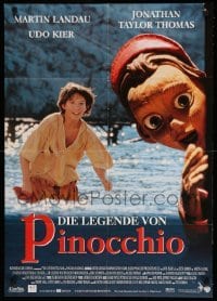 2r555 ADVENTURES OF PINOCCHIO German '96 wooden puppet turns into a real boy!