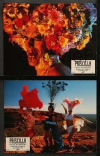 2r188 ADVENTURES OF PRISCILLA QUEEN OF THE DESERT 8 French LCs '94 Stamp, Weaving, Pearce!