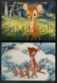 2r269 BAMBI II 6 French LCs '06 Walt Disney, cute cartoon images from this sequel!