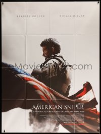 2s615 AMERICAN SNIPER advance French 1p '14 Clint Eastwood, Bradley Cooper as legendary Chris Kyle!
