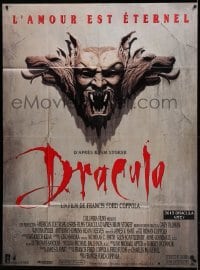 2s647 BRAM STOKER'S DRACULA French 1p '92 directed by Francis Ford Coppola, great vampire image!