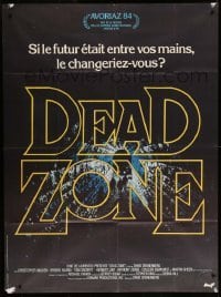 2s688 DEAD ZONE French 1p '84 directed by David Cronenberg, from the novel by Stephen King!