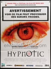 2s699 DOCTOR SLEEP French 1p '04 Hypnotic, English serial killer, super close up eyeball image!