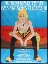 2s724 FEAR French 1p '74 Matjaz Klopcic's Strah, art of blonde Yugoslavian prostitute by Guerin!
