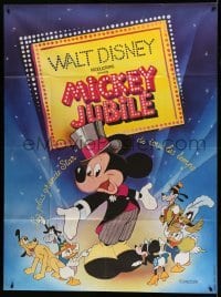 2s831 MICKEY MOUSE JUBILEE SHOW French 1p '79 Walt Disney cartoon, Mickey Mouse, Goofy & Minnie!