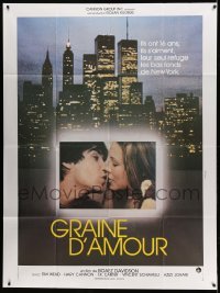 2s918 SEED OF INNOCENCE French 1p '81 young teens have a baby on the streets of New York!