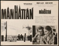 2s508 MANHATTAN Mexican LC '79 great c/u of Woody Allen & Mariel Hemingway in New York City!