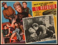 2s524 RANCHO NOTORIOUS Mexican LC '52 Fritz Lang, close up of Marlene Dietrich & Mel Ferrer!