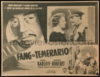 2s550 WEST OF SHANGHAI Mexican LC R40s great close up of Asian Boris Karloff & Beverly Roberts!