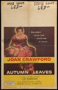 2s015 AUTUMN LEAVES WC '56 Cliff Robertson was young & eager and Joan Crawford was lonely!