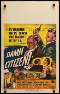 2s060 DAMN CITIZEN WC '58 he smashed the rottenest vice-machine in the U.S.!