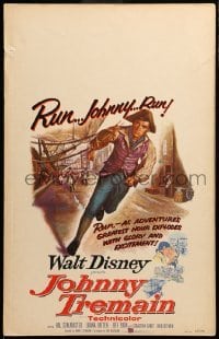 2s105 JOHNNY TREMAIN WC '57 Walt Disney, from the Esther Forbes novel, art of Hal Stalmaster!