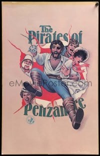 2s151 PIRATES OF PENZANCE stage play WC '81 cool Paul Davis art of Kevin Kline & Linda Ronstadt!