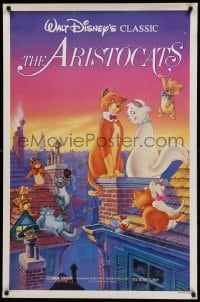 2t106 ARISTOCATS 1sh R87 Walt Disney feline jazz musical cartoon, different colorful art!