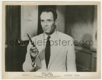2w075 12 ANGRY MEN 8x10.25 still '57 c/u of Henry Fonda with knife he bought, Sidney Lumet classic