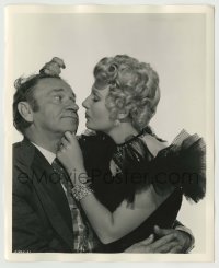 2w134 BARBARY COAST GENT deluxe 8x10 still '44 Wallace Beery's first romance, with Barnes, by Bull!
