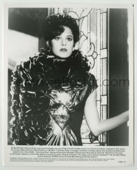 2w204 CANNERY ROW 8.25x10.25 still '82 great close up of Debra Winger dressed for fancy dinner!