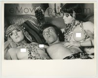 2w236 CLOCKWORK ORANGE deluxe 8x10 still '72 Kubrick, best c/u of Malcolm McDowell w/topless girls!